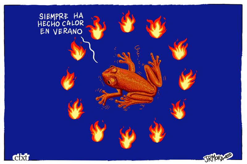 Ola de calor histórica en Europa