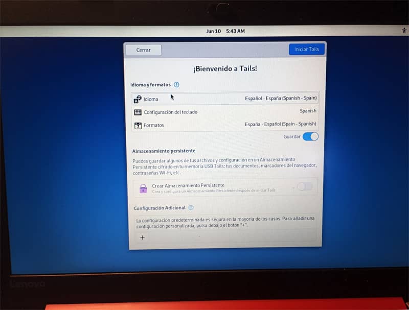 Tails OS: El sistema operativo fantasma centrado en el anonimato y la privacidad 5