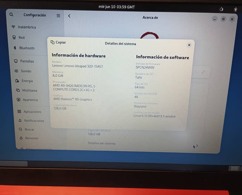 Tails OS: El sistema operativo fantasma centrado en el anonimato y la privacidad 6