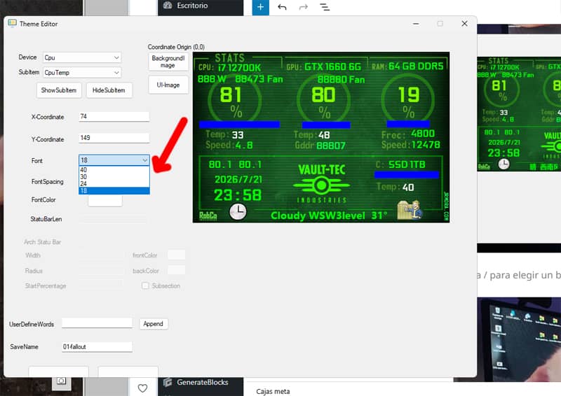 Turing, pantalla secundaria IPS USB de 3.5 pulgadas. Diseña tu plantilla desde cero 23