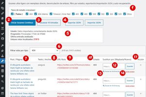 Función para encontrar y corregir enlaces rotos en WordPress