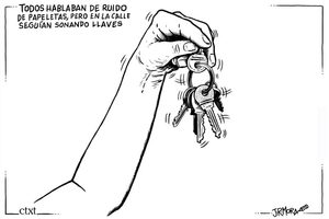 Convocatoria de elecciones anticipadas para el 29 de noviembre de 2026. Ruido de llaves