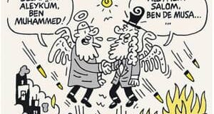 Disturbios y detenciones en Turquía por una caricatura en la revista LeMan señalada por representar a Mahoma